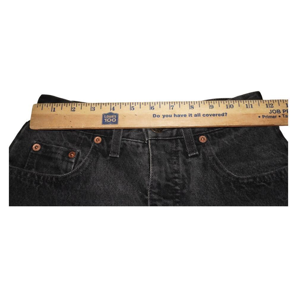 Vintage Levi’s 851 Black Cutoff Shorts — Made in USA (W28 L30) - Picture 10 of 13